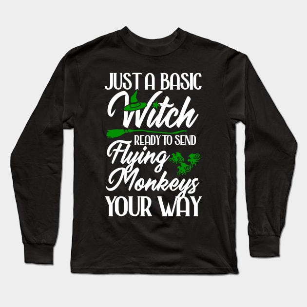 Just a basic Witch Long Sleeve T-Shirt by KsuAnn